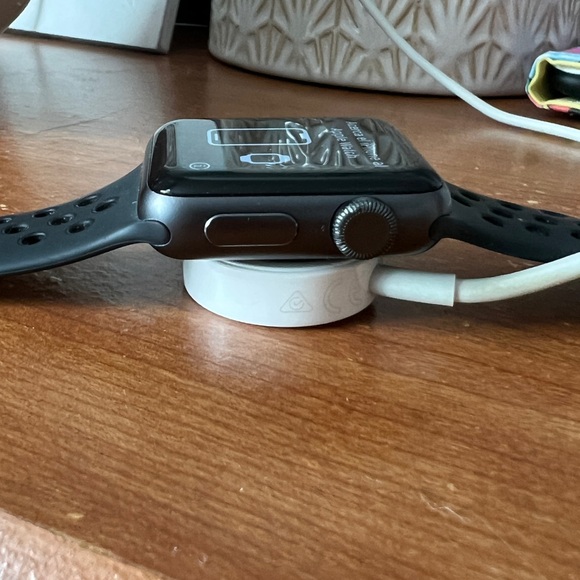 Apple Watch Series 3 with Adidas Black Sports Band - Picture 4 of 5